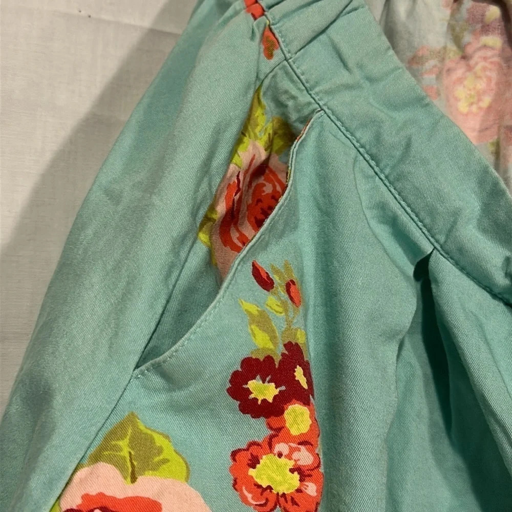 women's Matilda Jane "Natural Beauty" floral pleated a line skirt size medium - Picture 5 of 5